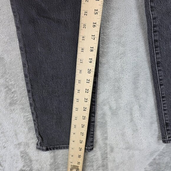 Madewell Jeans Womens 28T Black The Perfect Vintage Jean High Rise Stretch Denim - Picture 4 of 12